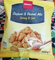 Mängden socker i Cashew & peanut mix