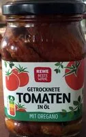 Mängden socker i Getrocknete Tomaten in Öl mit Oregano