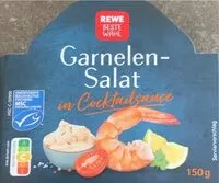 Mängden socker i Garnelensalat in Cocktailsauce
