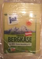 Mängden socker i Tiroler Bergkäse