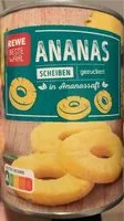 Mängden socker i Ananas in Scheiben