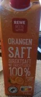 Mängden socker i Orangensaft mit Fruchtfleisch