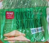 Mängden socker i Dinkel Sandwich