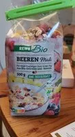 Mängden socker i Beeren Müsli