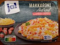 Mängden socker i Makkaroni Auflauf