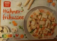 Mängden socker i Hühnerfrikassee