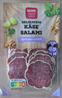 Mängden socker i Delikatess Käse Salami Spitzenqualität