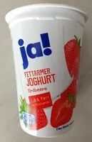 Mängden socker i Fettarmer Joghurt Erdbeere