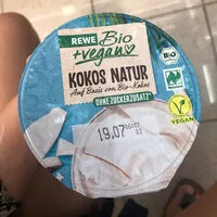Mängden socker i Rewe Bio Kokos Natur Joghurt