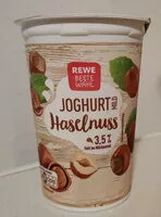 Mängden socker i REWE Beste Wahl Jogurt Haselnuss (mild)