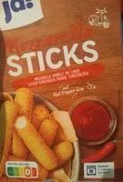 Mängden socker i Mozzarella Sticks