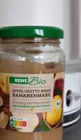 Mängden socker i Apfel-Quitte-Birne-Bananenmark