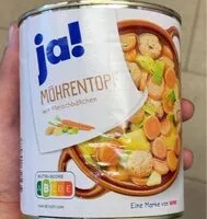 Mängden socker i Möhrentopf