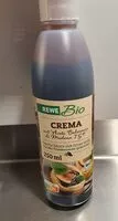 Mängden socker i Crema mit aceto balsamico