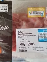 Mängden socker i Putengeschnetzeltes