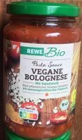 Mängden socker i Vegane Bolognese