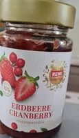 Mängden socker i Erdbeere Cranberry Fruchtaufstrich