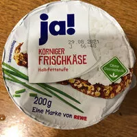 Mängden socker i Körniger Frischkäse