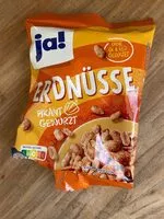 Mängden socker i Erdnüsse pikant gewürzt