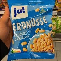 Mängden socker i Erdnüsse, geröstet & gesalzen