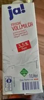 Mängden socker i Frische Vollmilch 3,5%