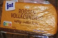 Mängden socker i Roggenvollkornbrot