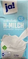 Mängden socker i Entrahmte H-Milch 0,3% Fett