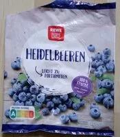 Mängden socker i Heidelbeeren