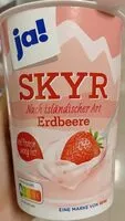 Mängden socker i Skyr Nach isländischer Art Erdbeere
