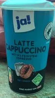 Mängden socker i Latte Cappuccino