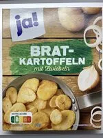 Mängden socker i Bratkartoffeln mit Zwiebeln