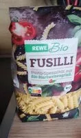 Mängden socker i Fusilli Nudel