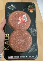 Mängden socker i Kalbs Burger Petties mit Salbei
