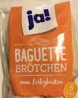 Mängden socker i Baguette Brötchen zum Fertigbacken