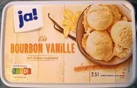 Mängden socker i Eis Bourbon Vanille mit Sahne verfeinert