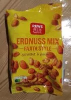 Mängden socker i Erdnuss Mix fajita style