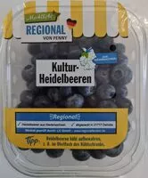 Mängden socker i Kultur-Heidelbeeren