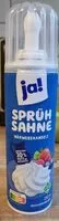 Mängden socker i Ja! Sprühsahne