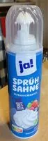 Mängden socker i Sprühsahne