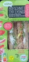 Mängden socker i Sandwich Aufschnitt Typ Lyoner