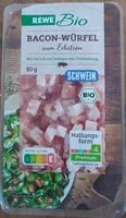 Mängden socker i Bacon Würfel