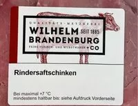 Mängden socker i Rindersaftschinken