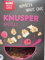 Mängden socker i Knusper müsli himbeer