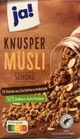 Mängden socker i Knusper Müsli Schoko