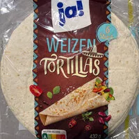Mängden socker i Weizen Tortillas