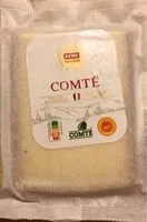 Mängden socker i Comté
