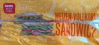 Mängden socker i Vollkorn Sandwich