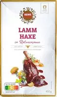 Mängden socker i Lammhaxe in Rotweinsauce