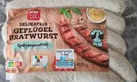 Mängden socker i Geflügelbratwurst