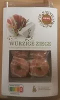 Mängden socker i Würzige Ziege